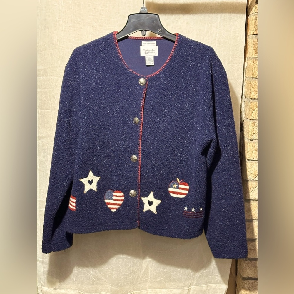 Christopher Banks super soft fleece jacket.
